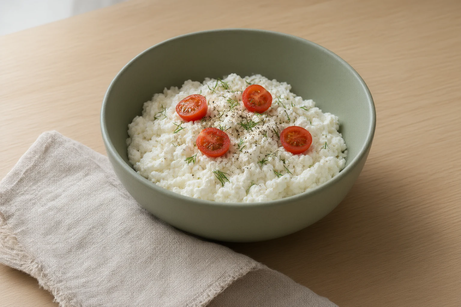 Cottage Cheese with Pineapple