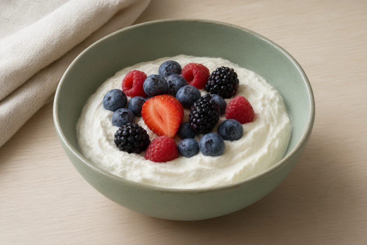 Greek Yogurt with Berries